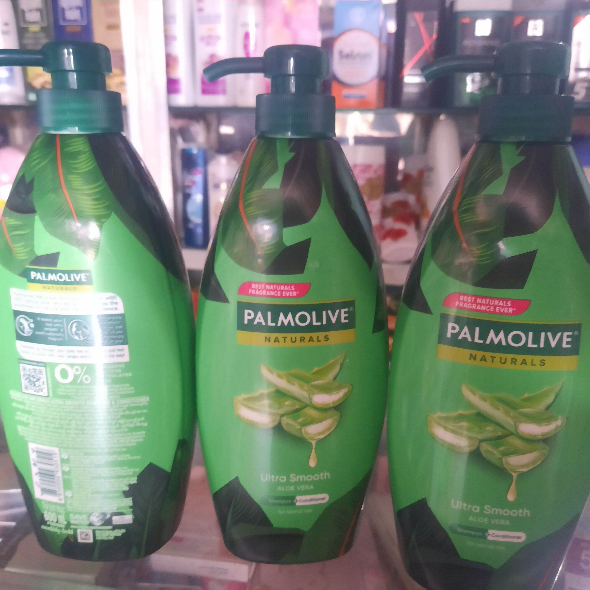 DẦU GỘI PALMOLIVE NHA ĐAM 600ML