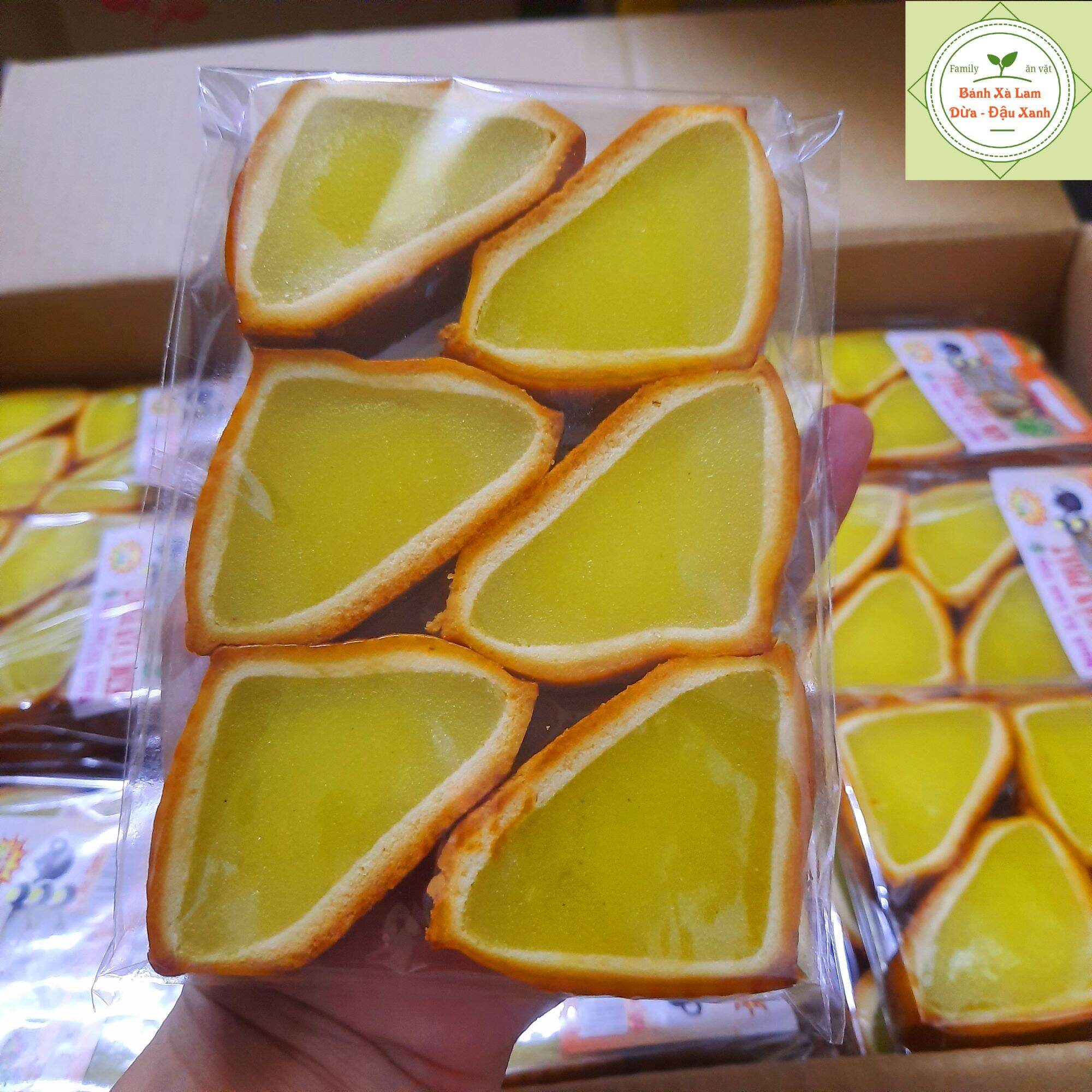 Bánh xà lam đậu xanh