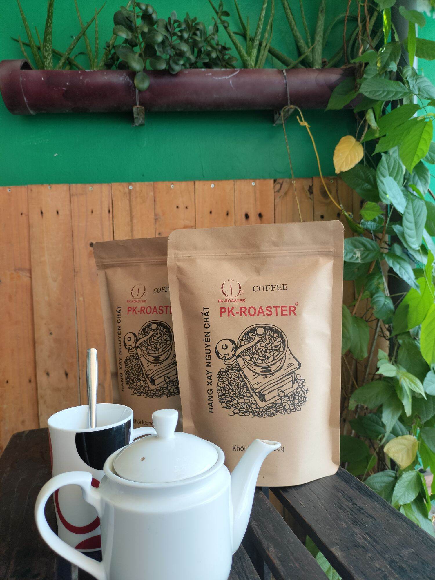 cà phê hạt Robusta 500g(rang mộc)