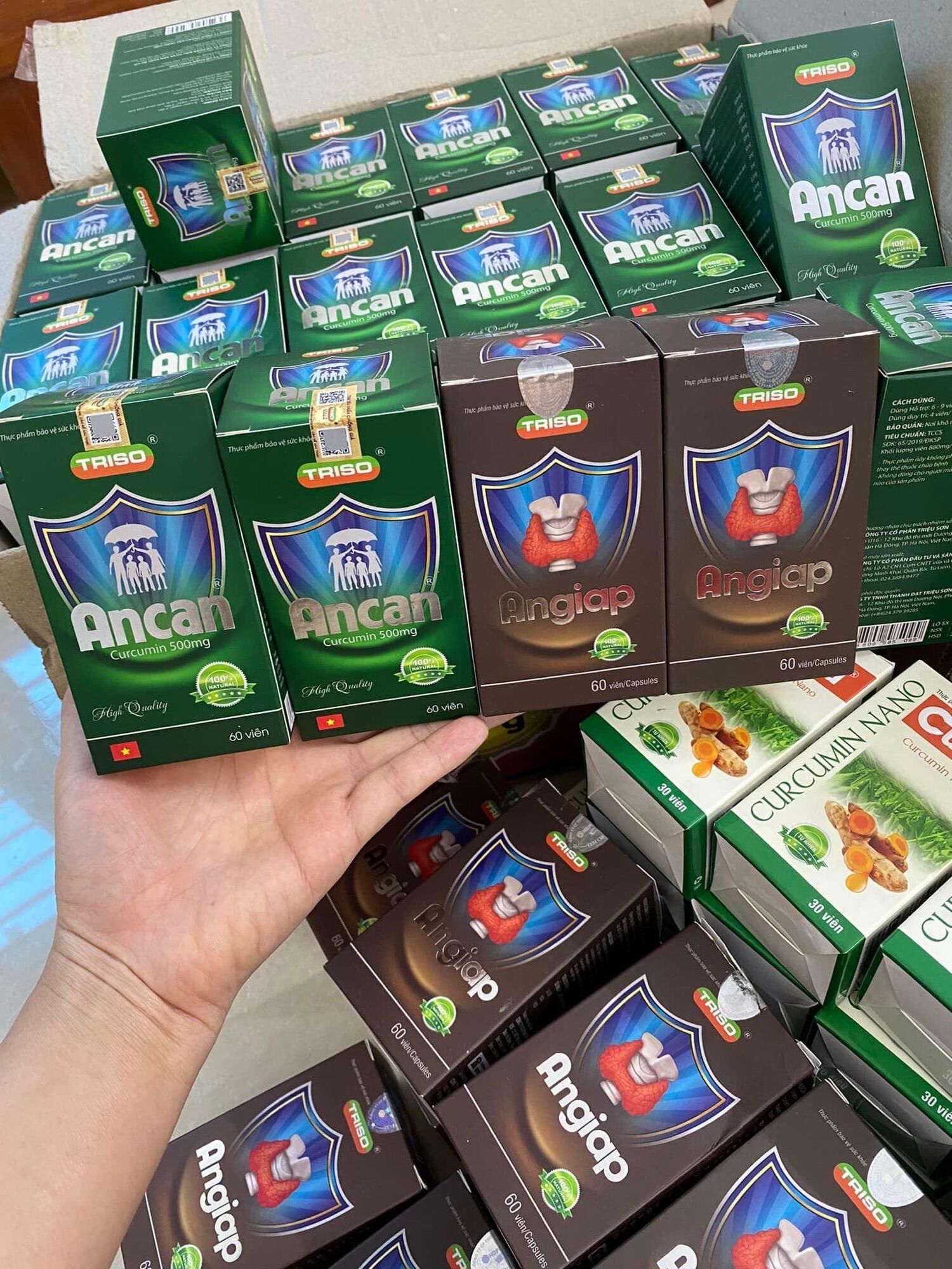 Ancan - Hỗ trợ tiêu u, nang, nhân tuyến giáp
