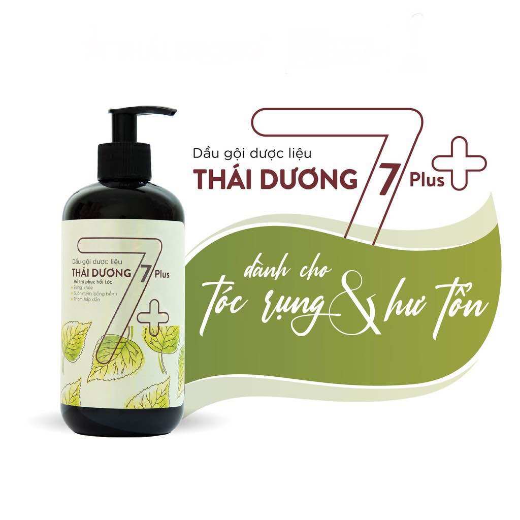 Dầu gội dược liệu Thái Dương 7 plus 100ml - Sao Thái Dương