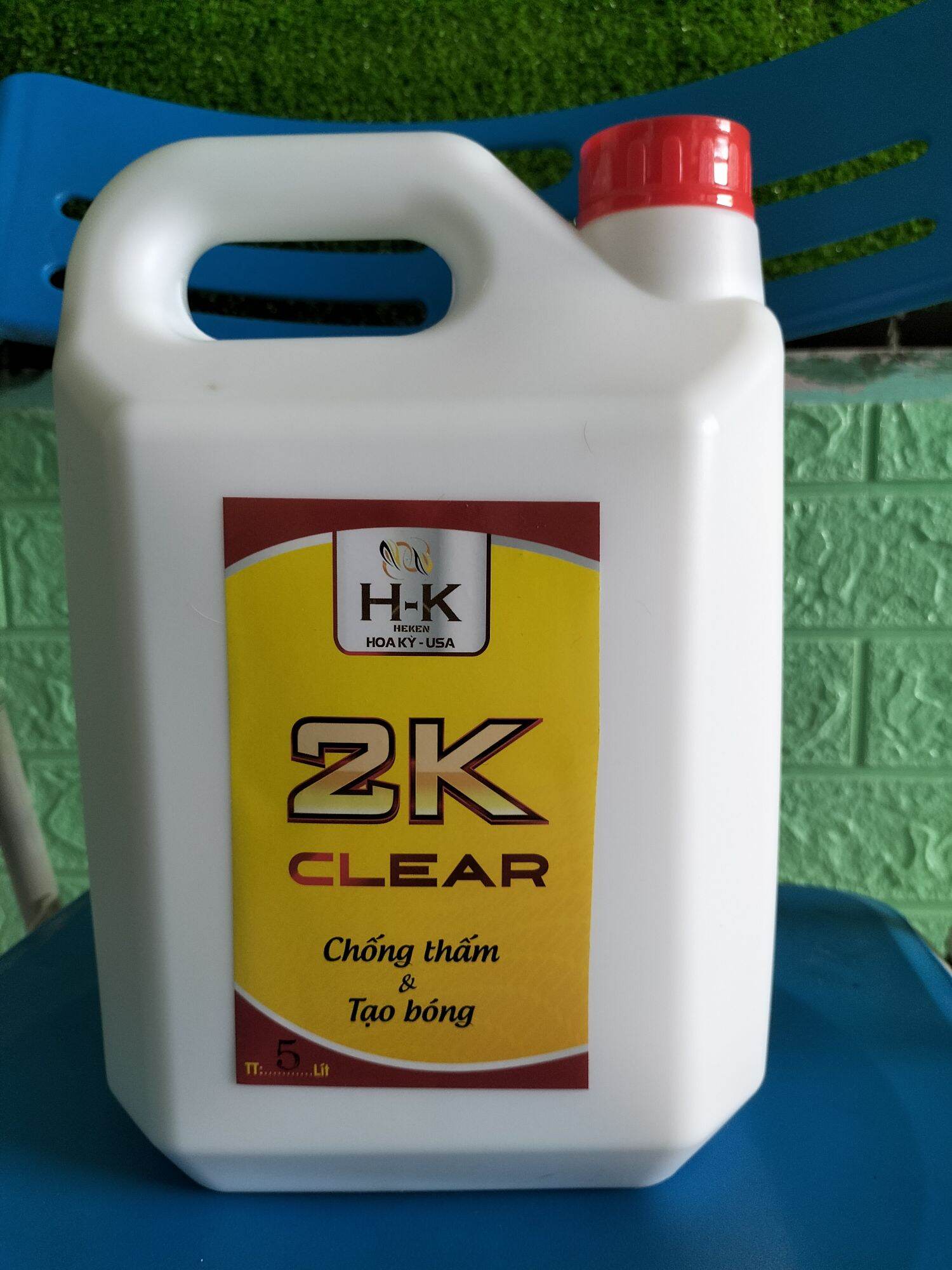 KEO TẠO BÓNG VÀ CHỐNG THẤM NƯỚC 2K-USA. Thùng 5Lít