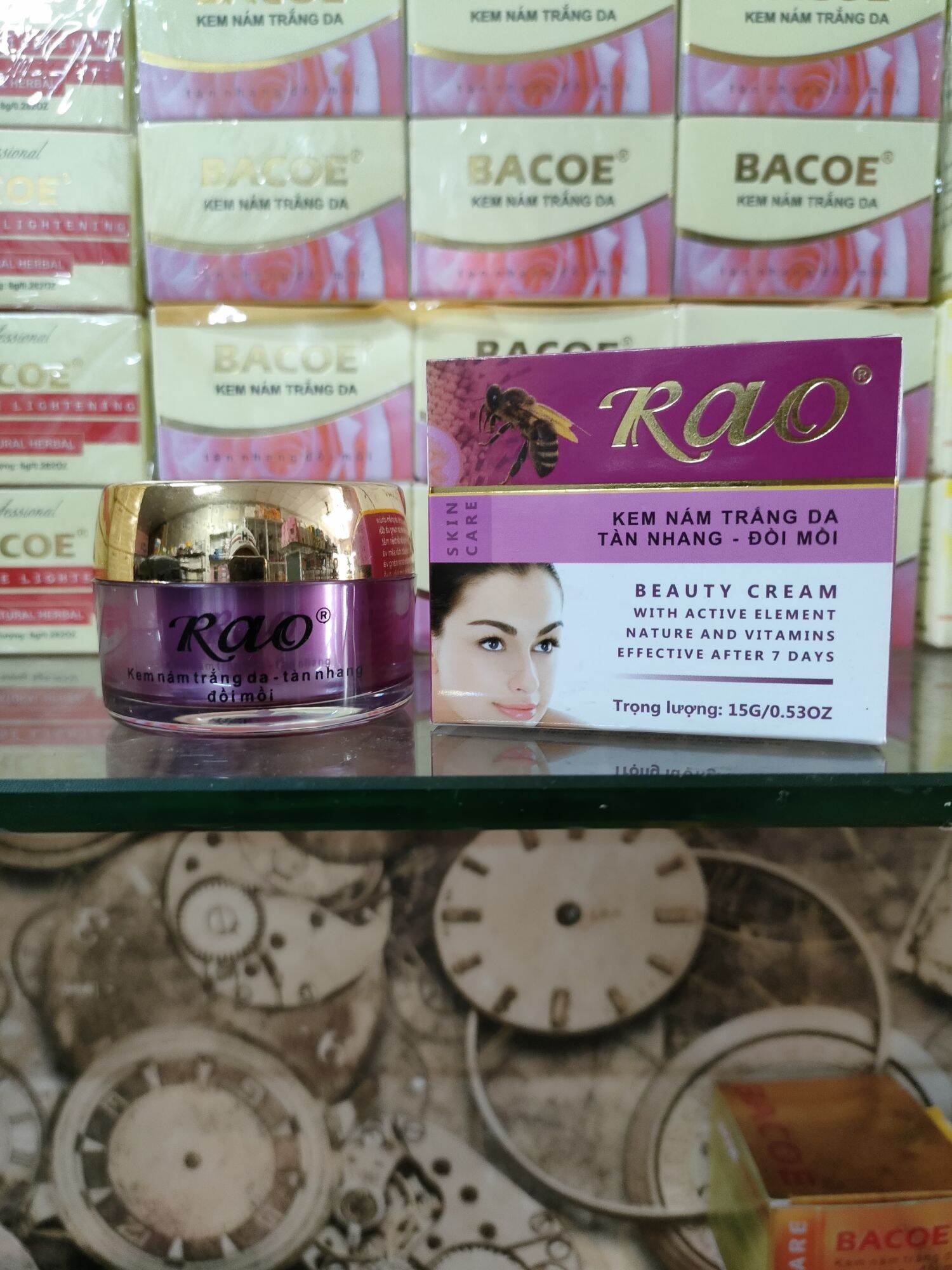 Kem nám trắng da tàn nhang đồi mồi rao 15g