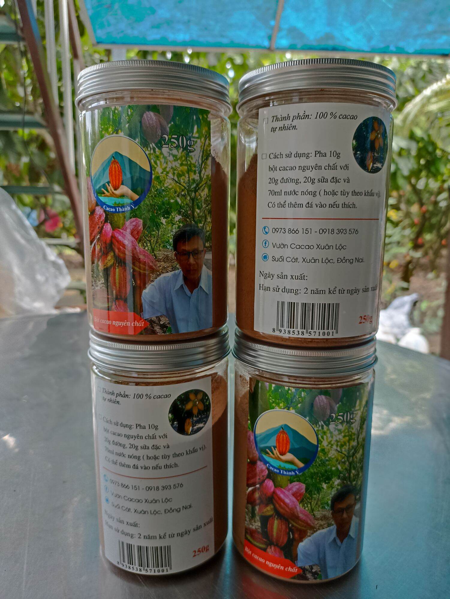Bột cacao nguyên chất