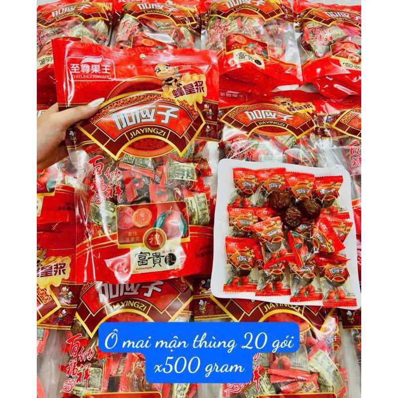 Ô mai mận mật ong 500gr/gói