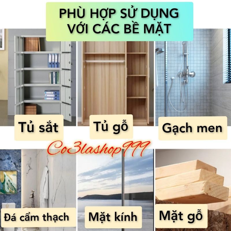 10 Miếng dán dự phòng, thay thế, dùng cho kệ ecoco nhiều mẫu )