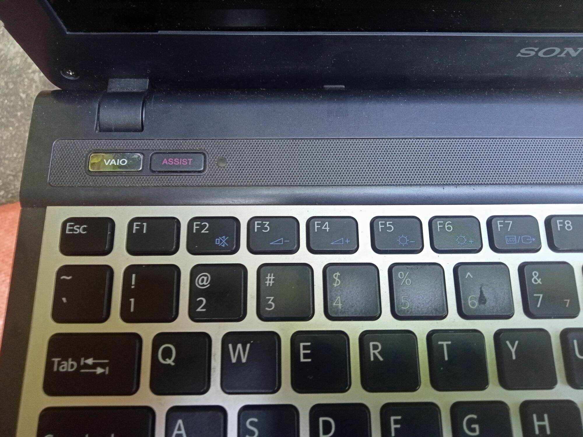 Laptop Sony Vaio.