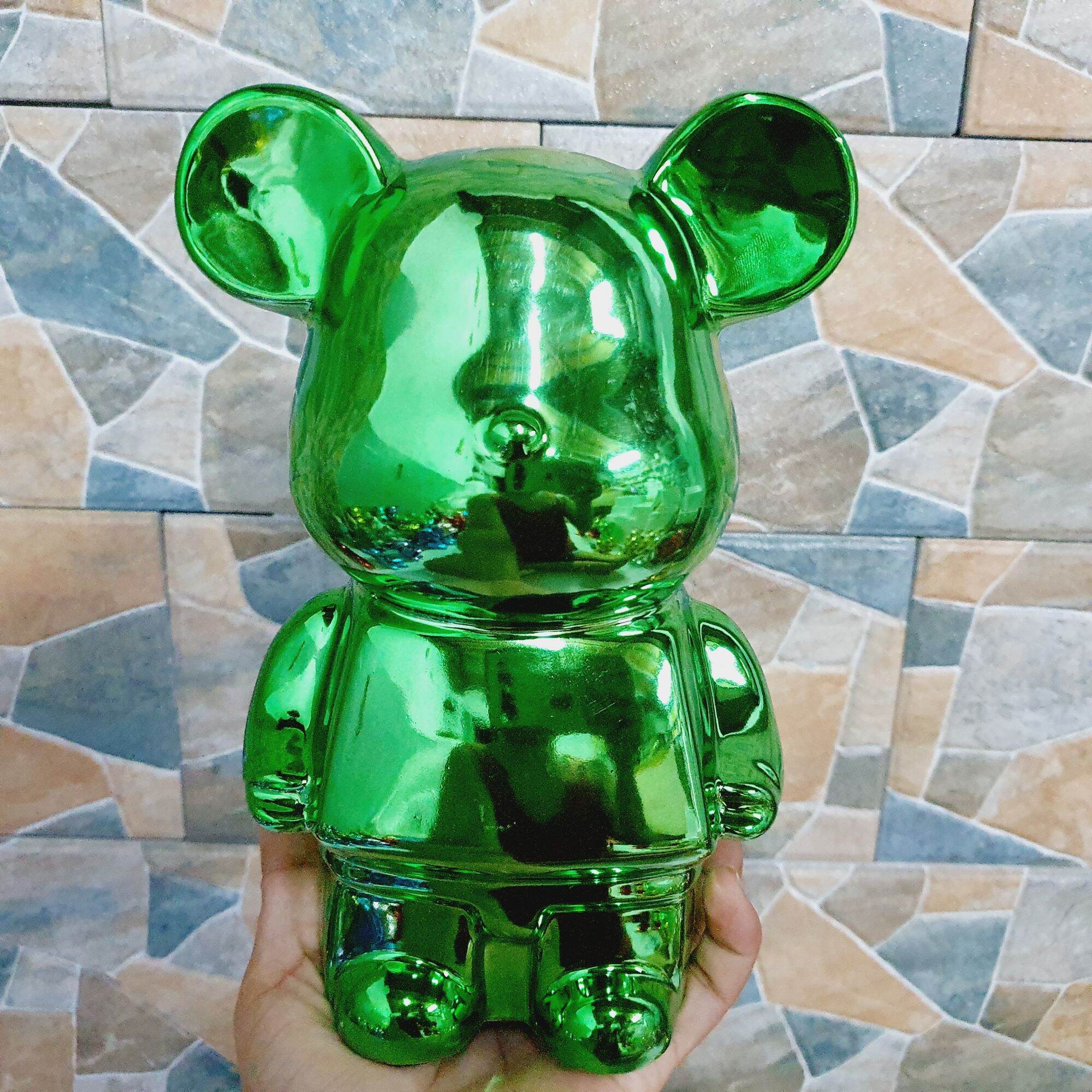 Deco Gấu Bearbrick tiết kiệm gốm sứ trang trí quà tặng