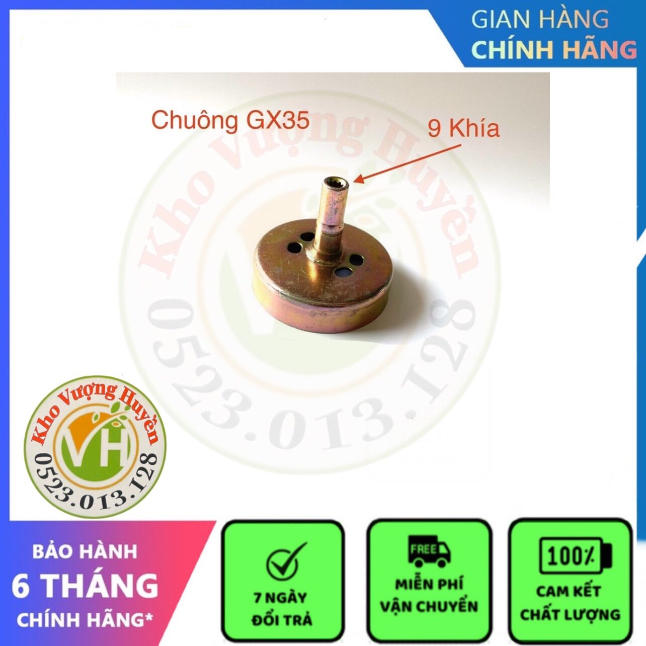 Chuông Bố Côn Máy Cắt Cỏ GX35 - Gx25