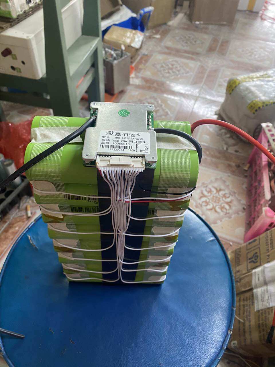 Pin lithium sắt photphat dành cho xe điện 16s 48v 15Ah