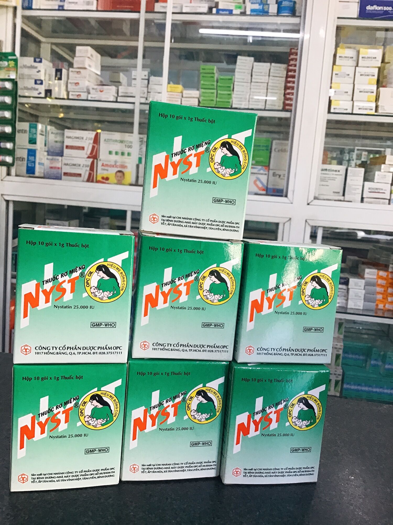 Nyst rơ miệng cho bé