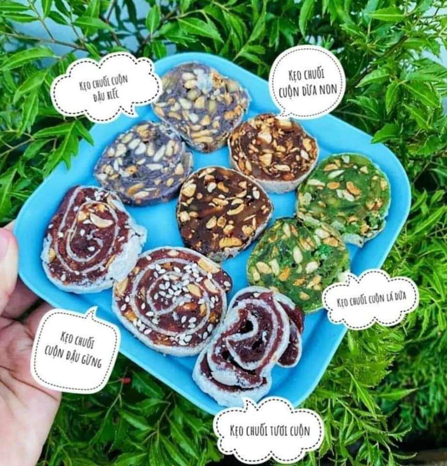 🍌🍌 KẸO CUỘN - DỪA NON 6 vị🍡🍡400GR
