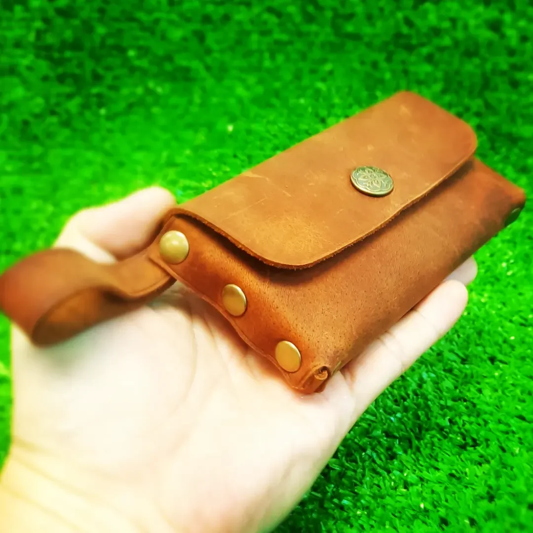 Ví đựng thẻ atm, thẻ xe điện tử, name card, mini cầm tay - đồ da thủ công handmade