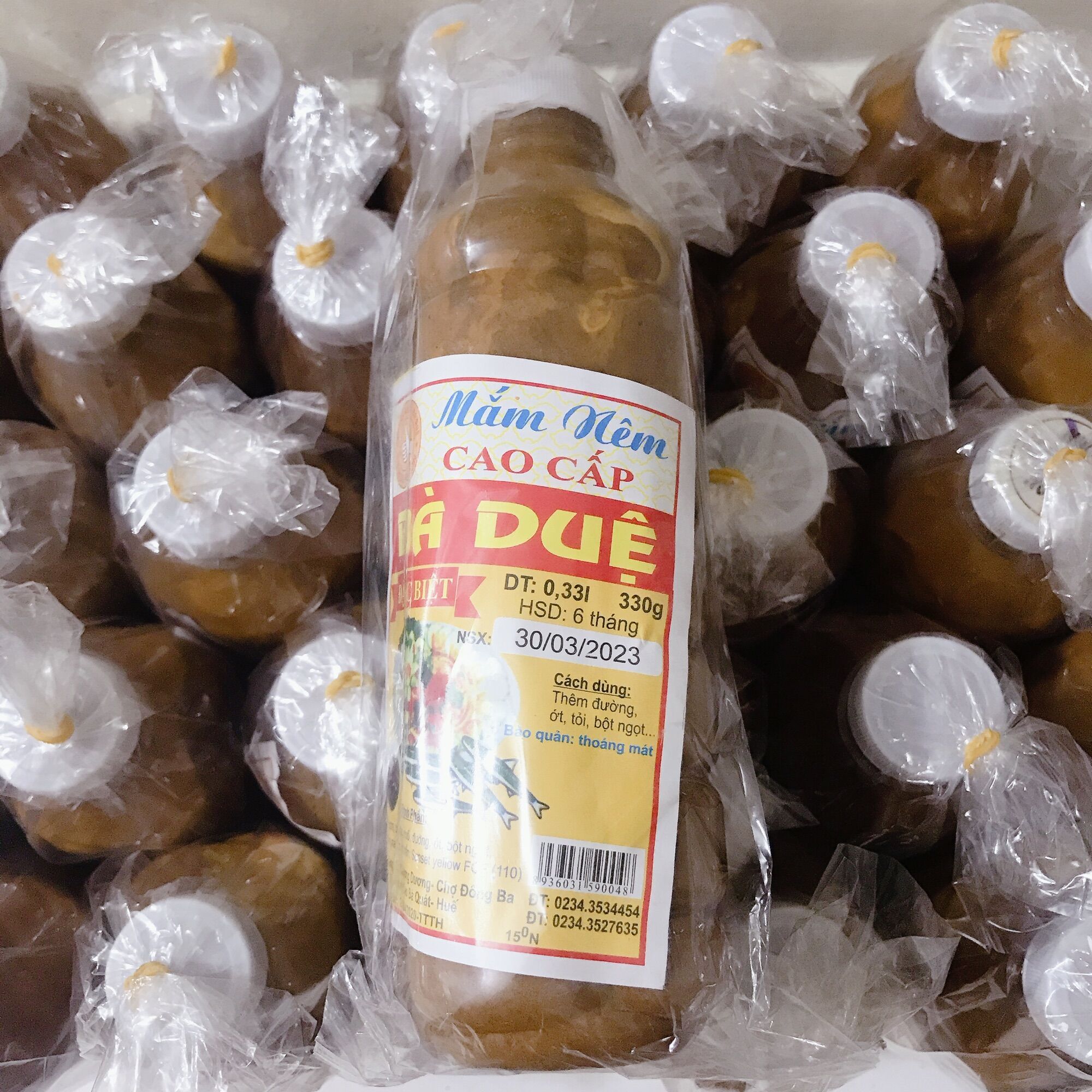 MẮM NÊM BÀ DUỆ CHAI 500G - MẮM HUẾ