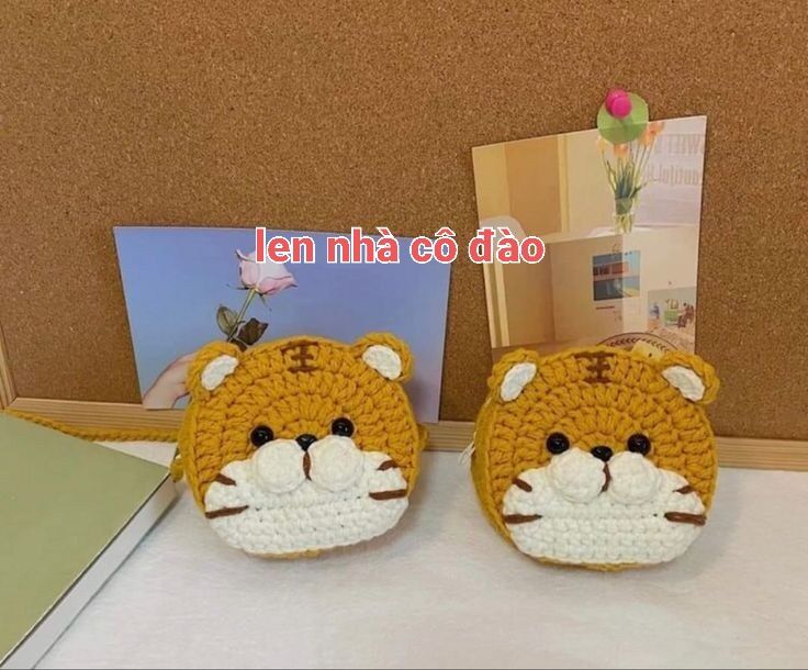 Túi mini treo chìa khóa hàng handmade