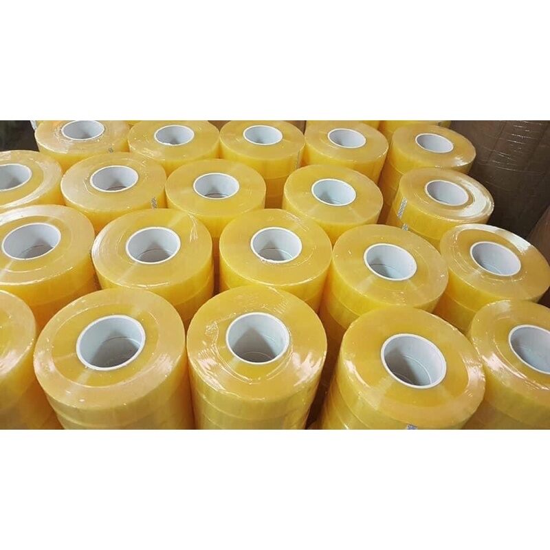 Cuộn băng dính 0.8 kg lõi mỏng gói hàng
