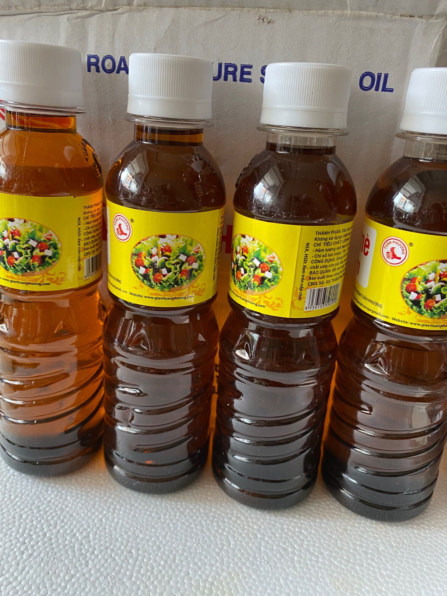 Dầu mè nguyên chất lọ 250ml