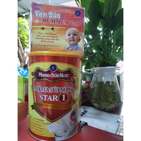 Sữa mama sữa non star 1 800g date mới