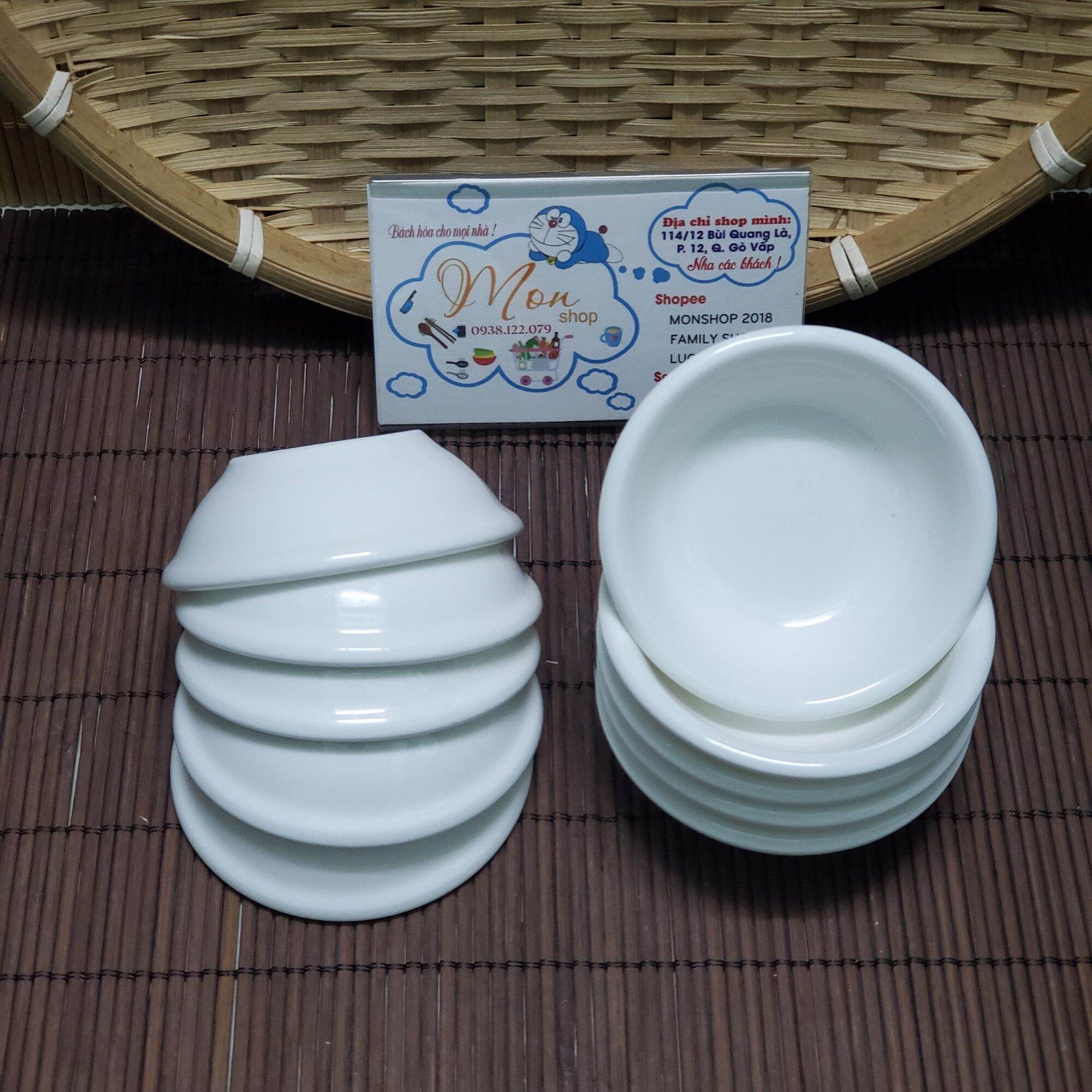 [SỨ TRẮNG]COMBO 50c CHÉN GIA VỊ NHỎ