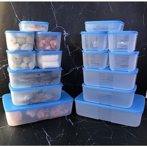 Bộ 16 hộp trữ đông Tupperware