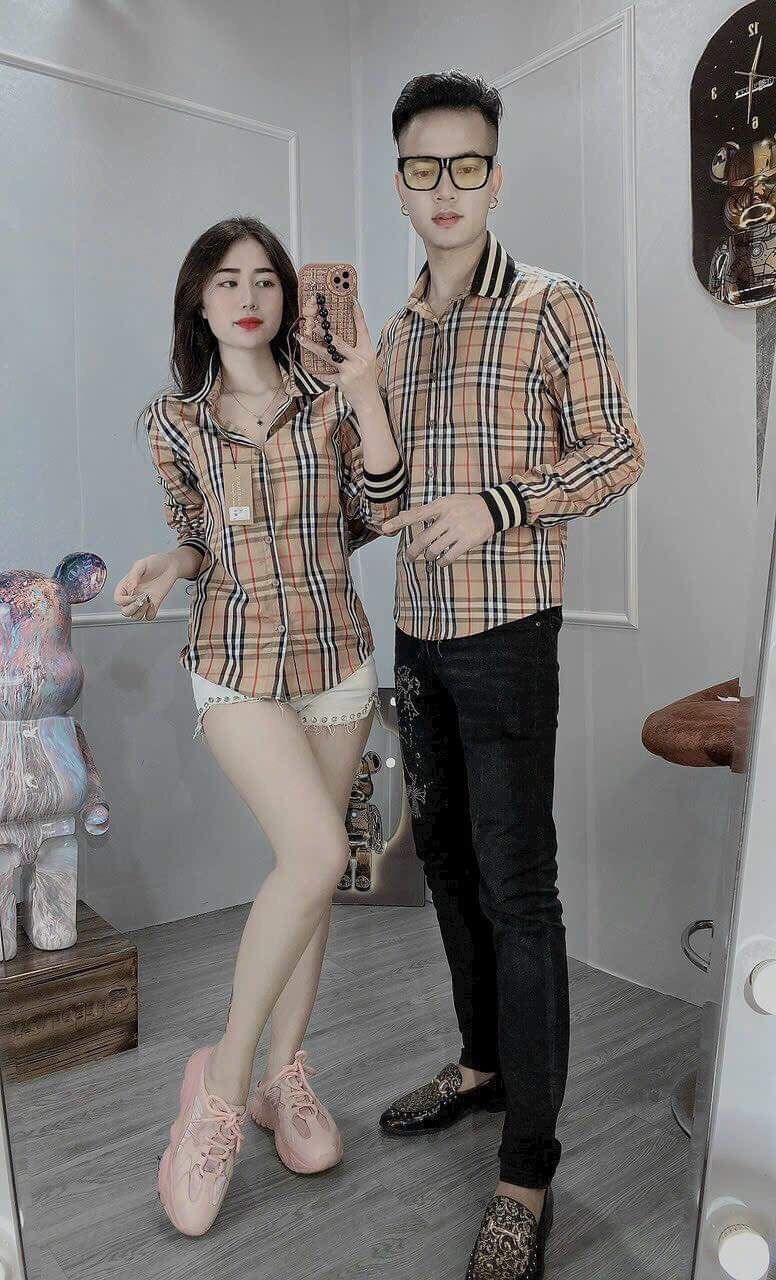 Sơ mi kẻ BBR cổ chun hot