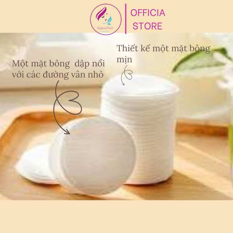 Bông tẩy trang hàn quốc Minho 200+30 miếng