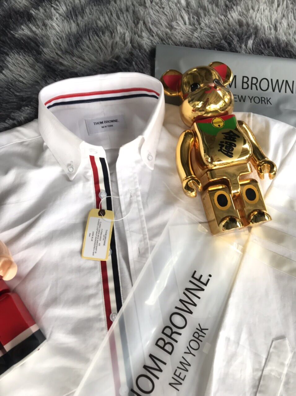 Áo sơ mi Thom Brown 4 sọc trắng