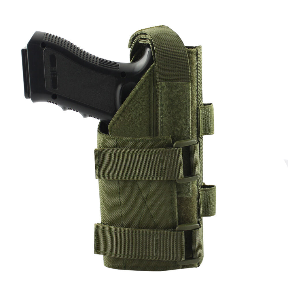 Bao Da Đai Mô-đun Molle Cho Máy Bắn Súng Tay Phải Tương Thích Với M9 1911 Glock 17 19 22 23 31 32 34