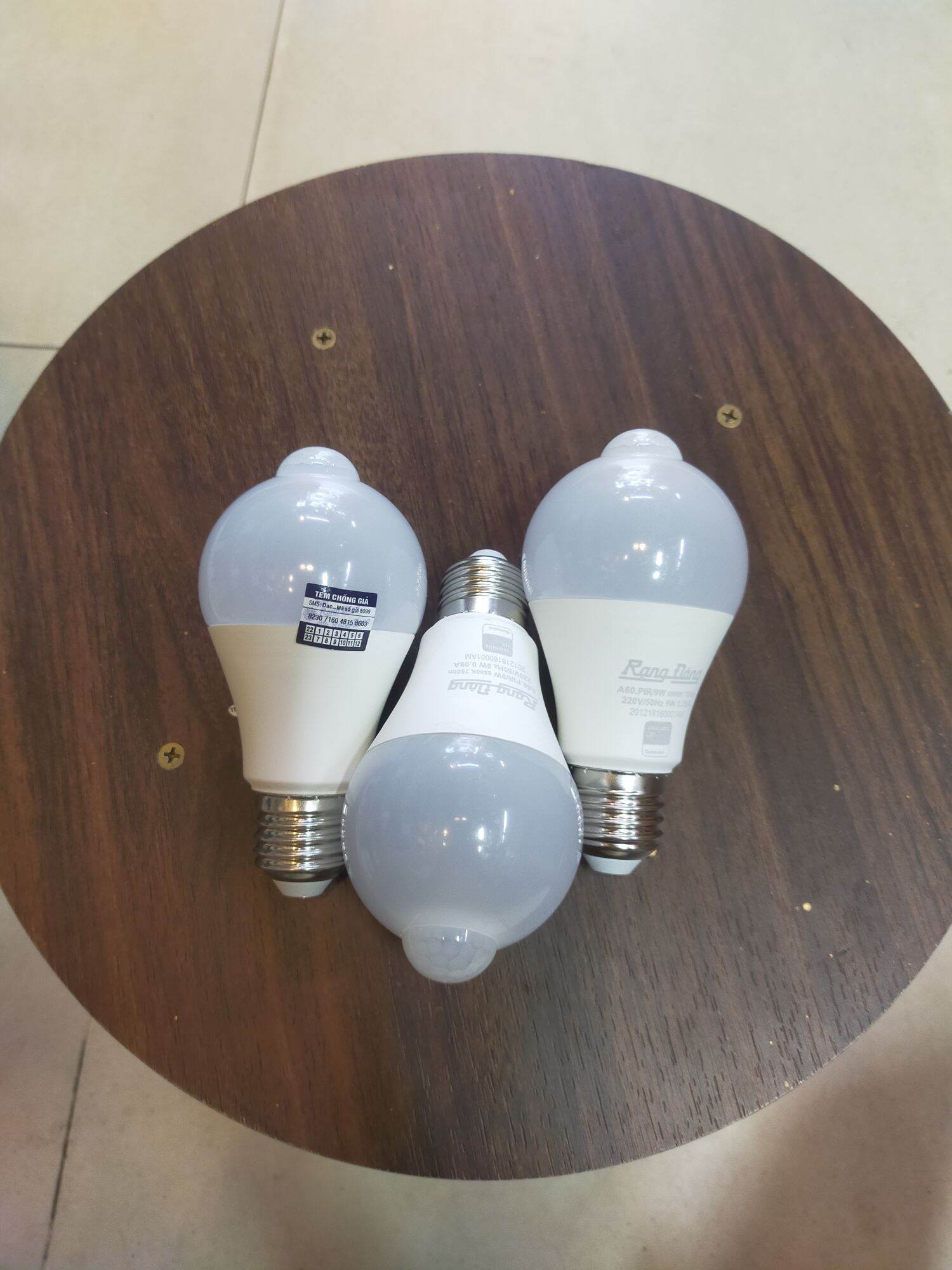 Led bulb cảm biến 9w rạng đông