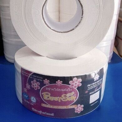 [HCM][sale]Giấy vệ sinh Cuộn lớn Best Silk 900gr, Best Sort 700gr- Chuẩn