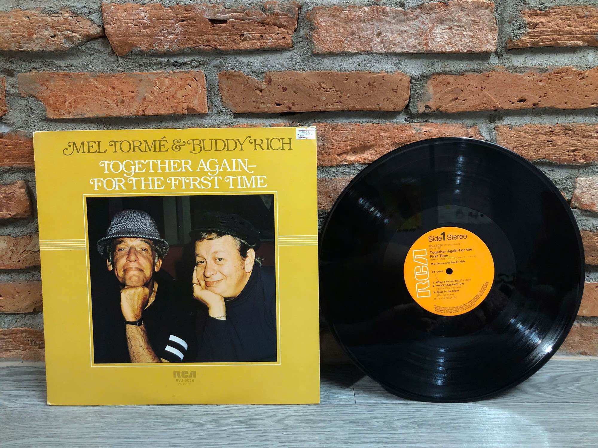 Đĩa than vinyl Vocal Jazz : của Mel Tormé và Buddy Rich
🔥🔥Album : "Together Again - For The First Time"
