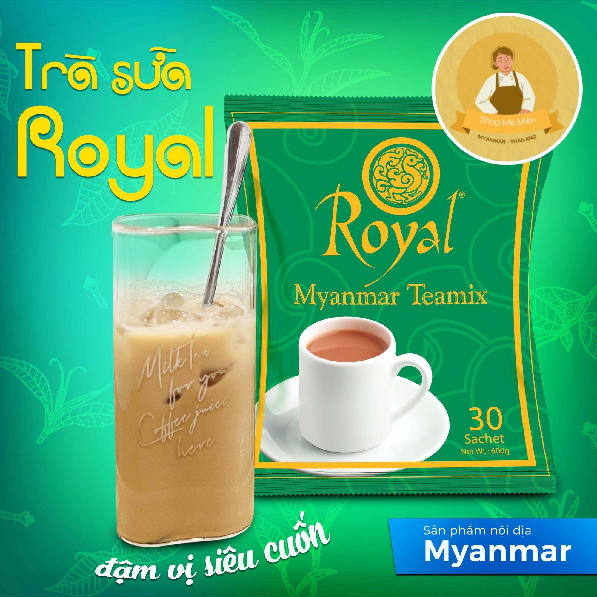 Trà sữa gói pha sẵn Royal Teamix Myanmar - có sỉ sll