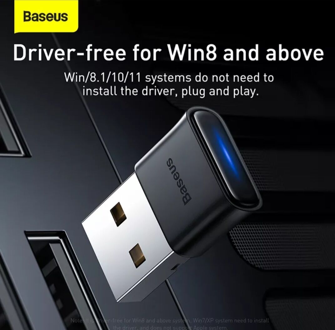 Baseus USB Bluetooth 5.0 phát âm nhạc thu âm thanh