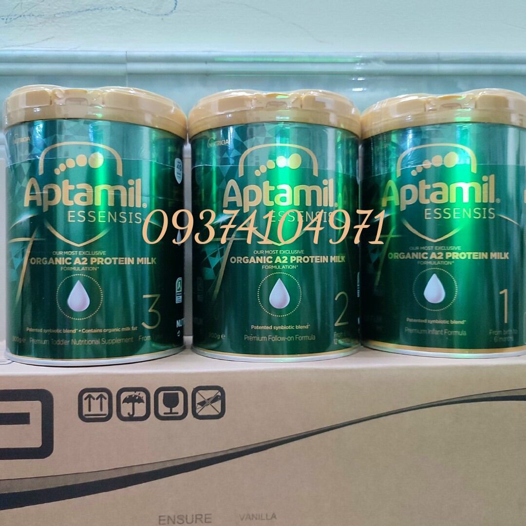 [HCM]-HÀNG AIR SỮA Aptamil HỮU CƠ úc số 1 2 3 4 - 900gr