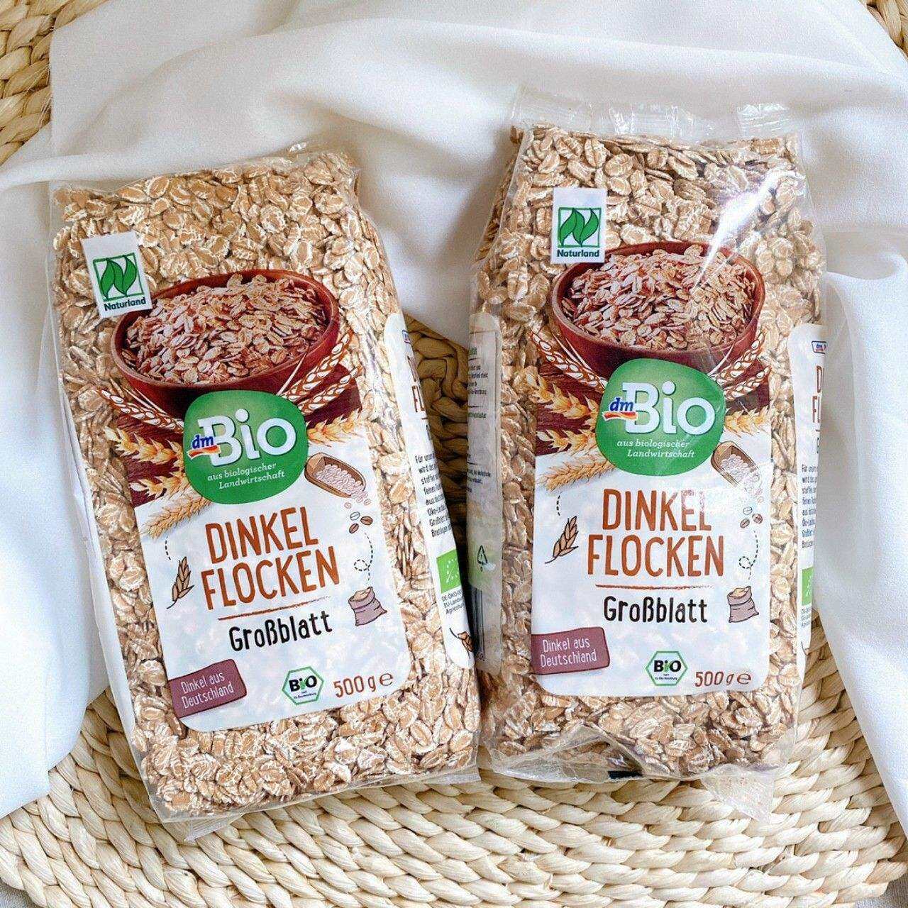 Yến mạch nguyên hạt hữu cơ DM 500g