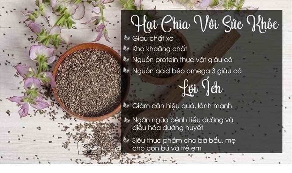 Hạt chia đen Úc 67k/ gói 500gr