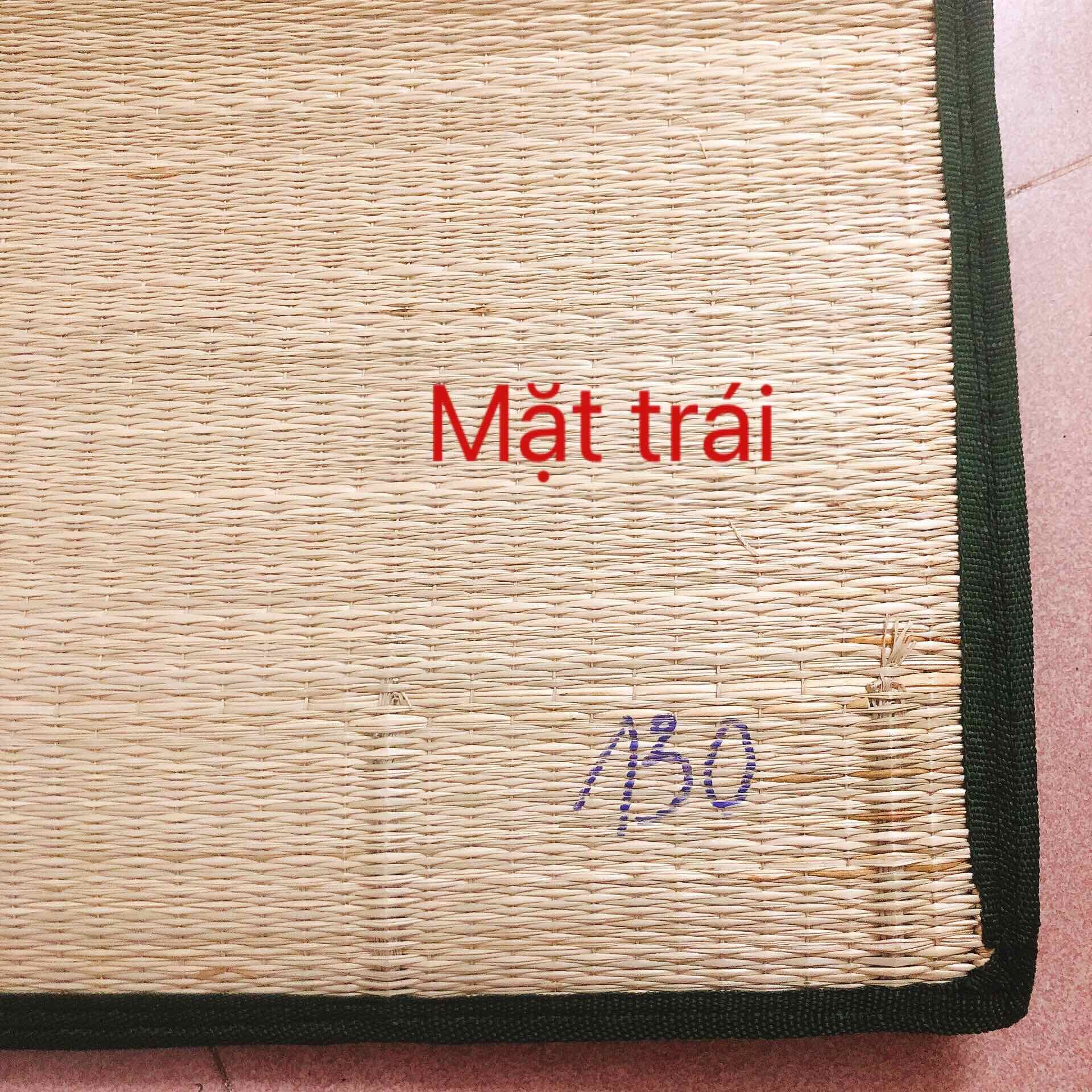 Chiếu Cói Cho Bé Cỡ Đại 65x130cm cho bé đến 6 tuổi