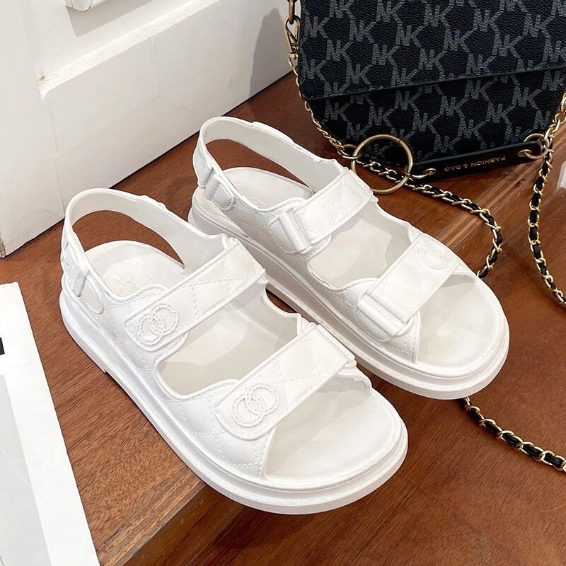 SANDAL NỮ TRẦN TRÁM CAO SU DẺO