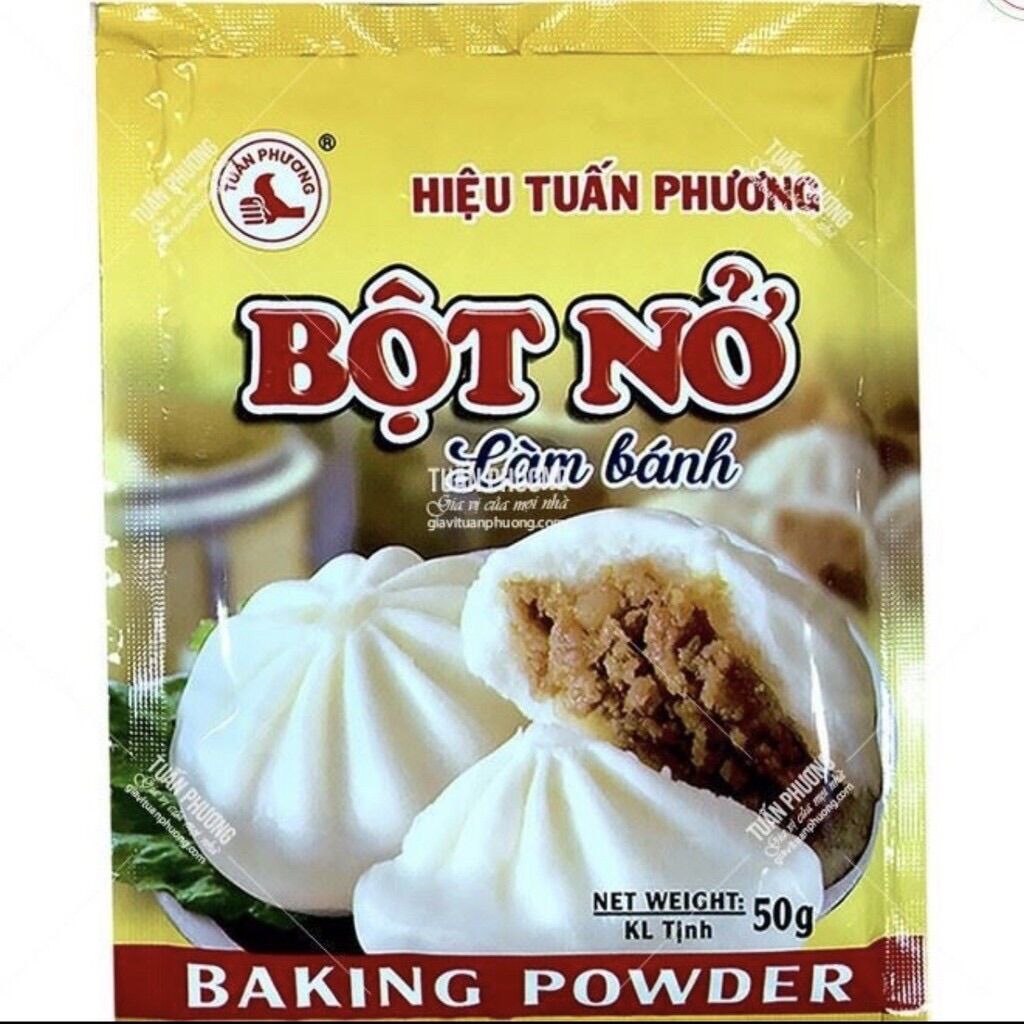 Bột nở làm bánh tuấn phương - gói 50gr