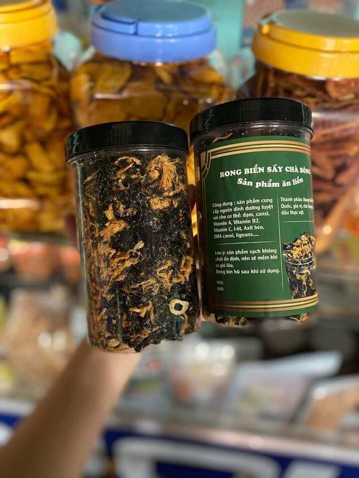 RONG BIỂN SẤY TỎI CHÀ BÔNG