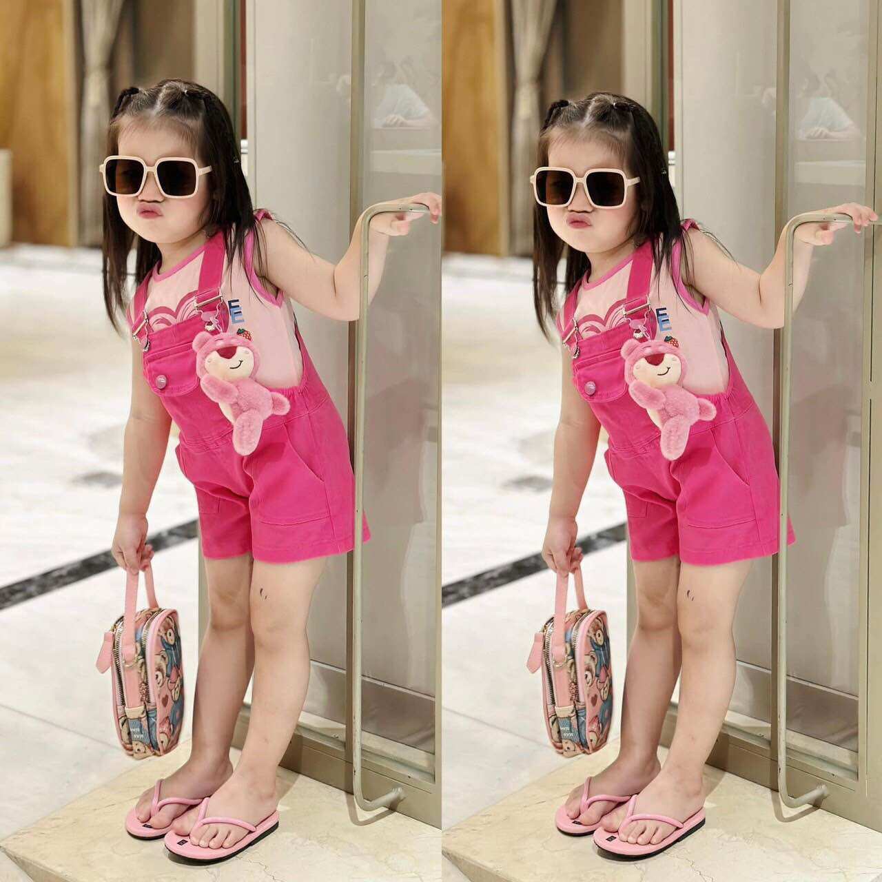 Set yếm cho bé (không kèm gấu)