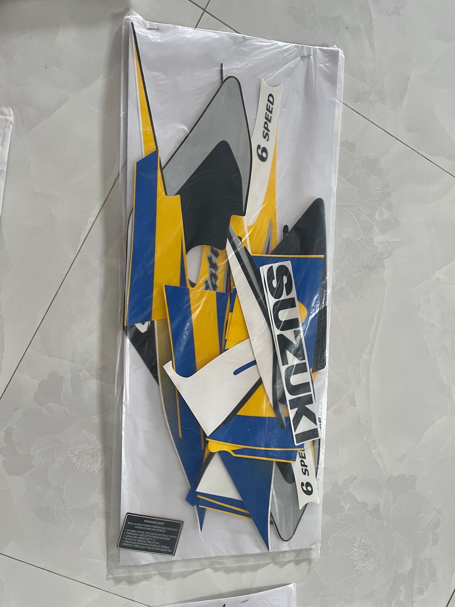 Tem Xipo Satria 2000 đủ màu