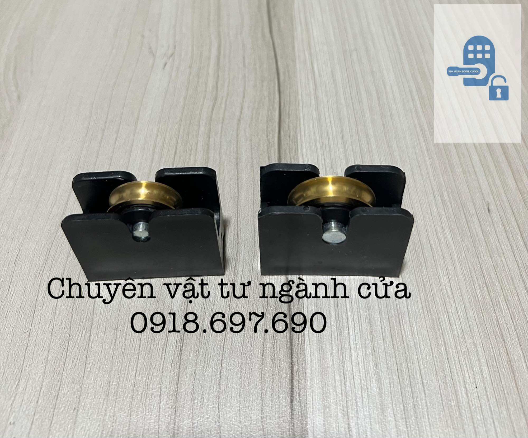 [ 2 cái ] bánh xe thau nhỏ cửa sổ lùa nhôm hệ 700 ( KT 35x45mm)