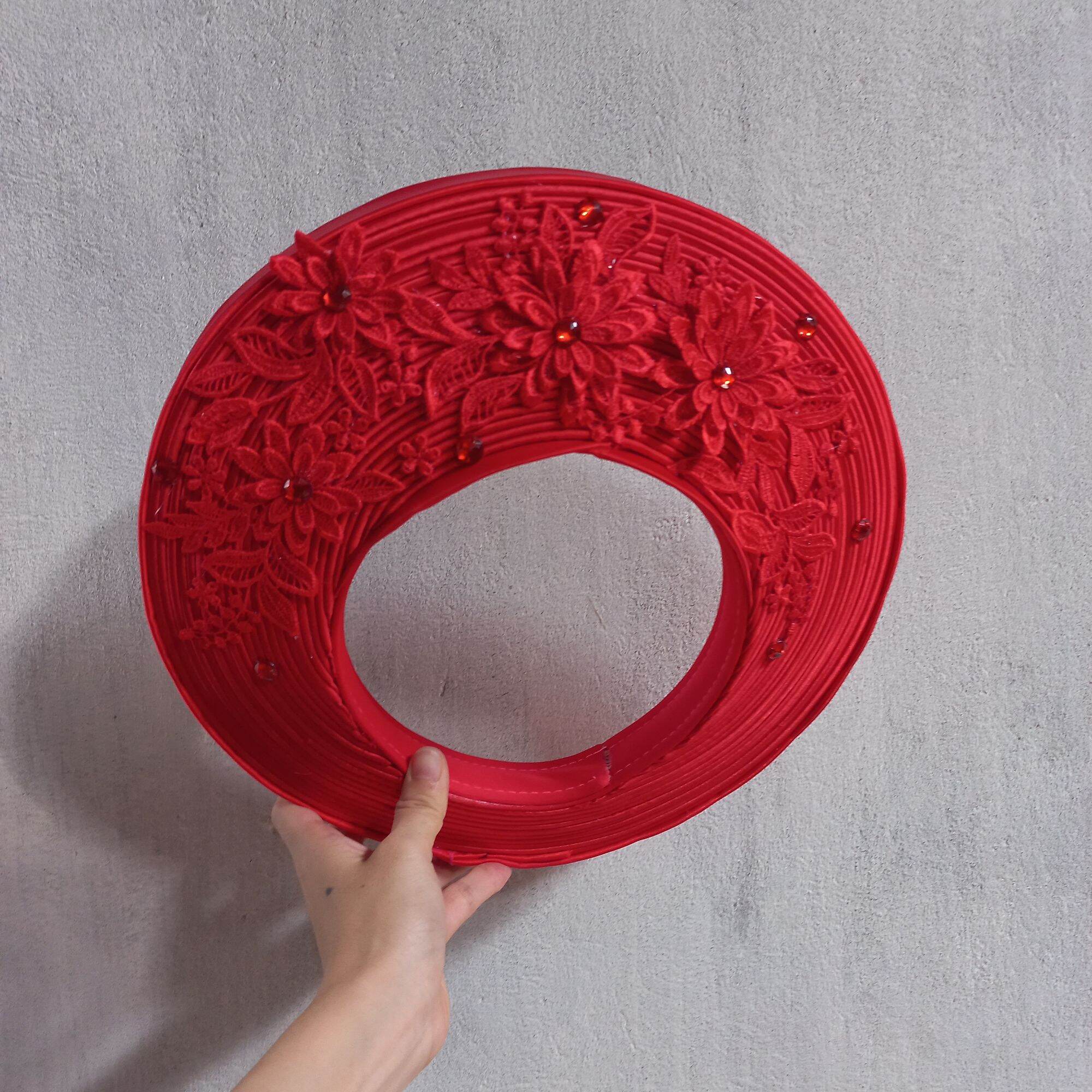 Khăn xếp cô dâu 25 tầng, khăn đống cô dâu