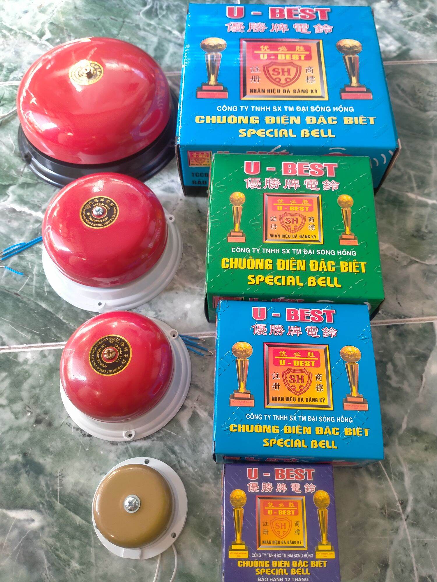 Chuông điện báo động - chuông báo cháy