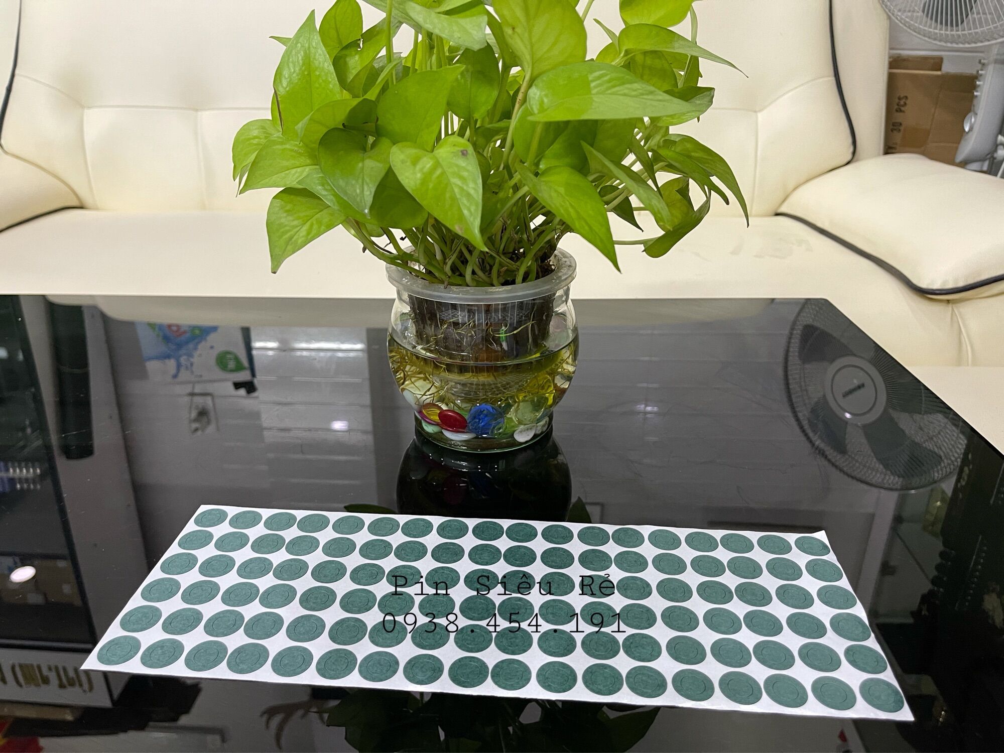 [HCM]giấy dán đầu dương pin 18650