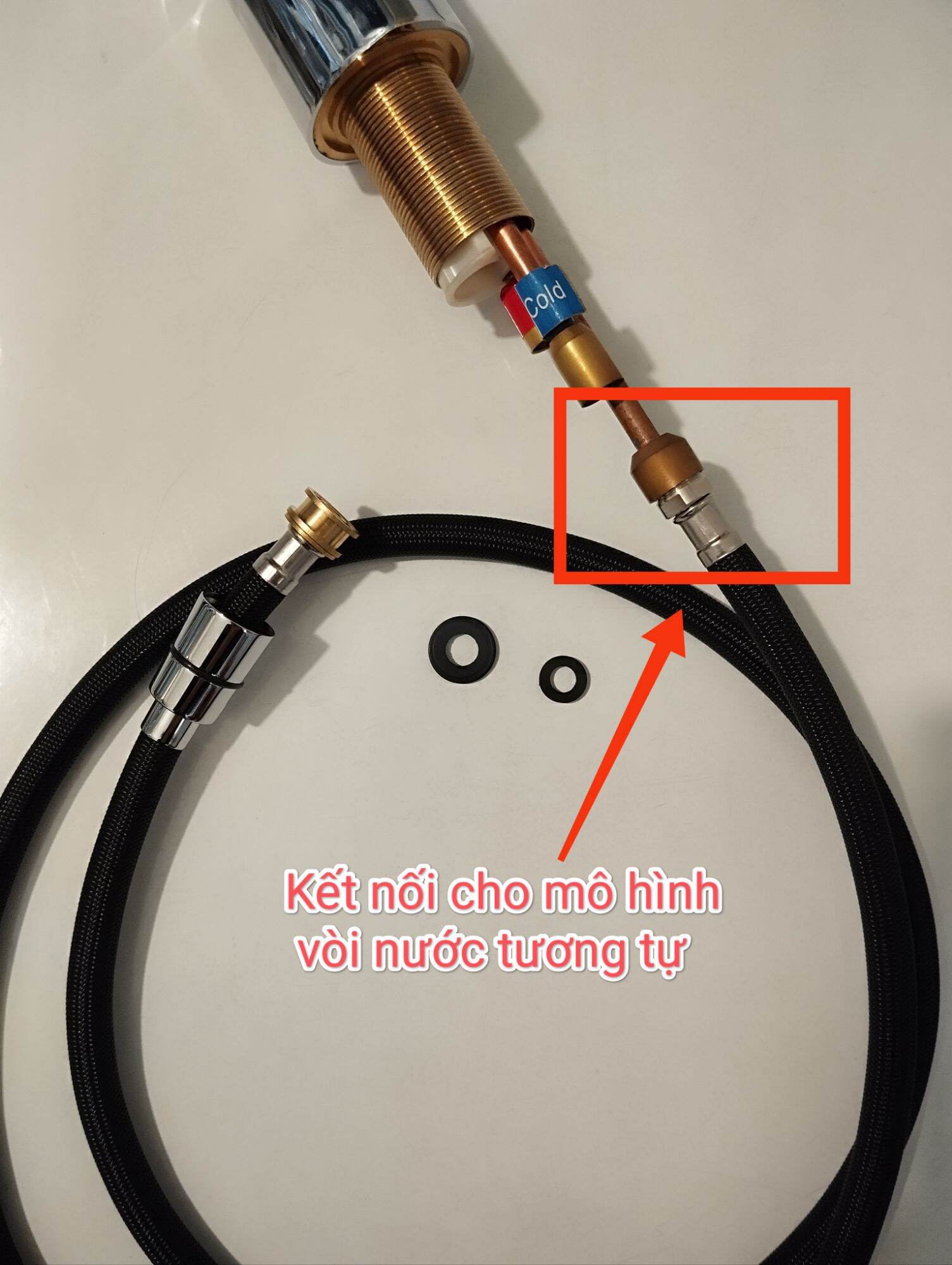 Dây rút vòi rửa bát, Dây rút vòi rửa chén