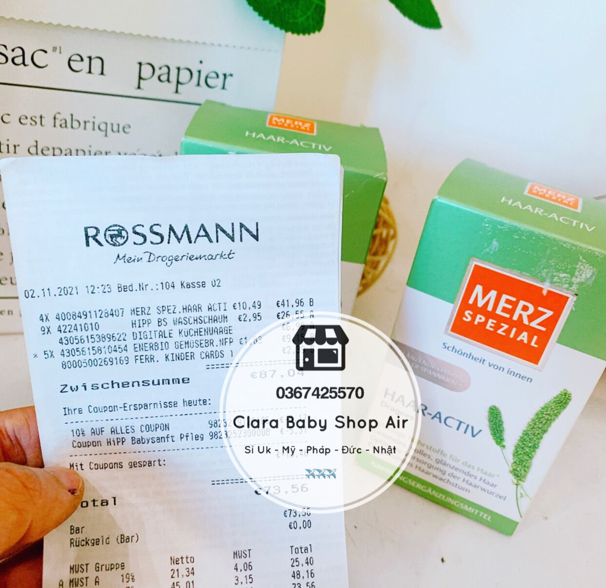 (✈đủ bill) Viên uống Merz mọc tóc, chăm sóc tóc của Đức