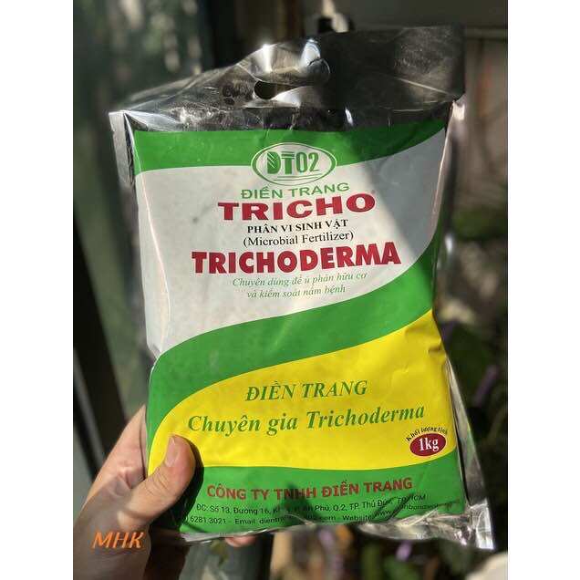 Túi 1kg Trichoderma Điền trang - Dùng ủ phân, xử lý nấm đất