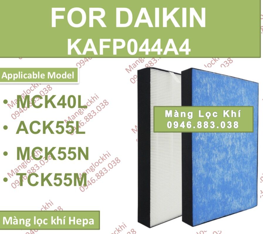 KAFP044A4｜Màng lọc Hepa Daikin MCK55,TCK55...
